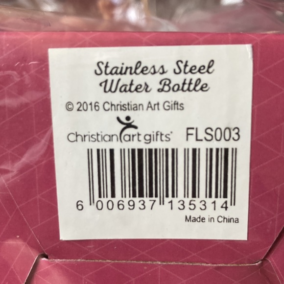 NIB ‘Choose Joy’ raspberry color double wall insulated bottle 17oz vacuum seal - Picture 8 of 8